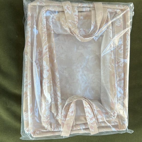 NEW Summer & Rose Storage Baskets Set of 3 - Picture 5 of 5